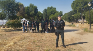 La Guardia Civil reconstruye el crimen de Miriam Vallejo en el descampado de Meco donde apareció su cuerpo