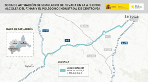 Nevada simulada en la A-2