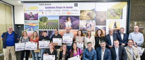Entregados los premios del Certamen de Fotografía ‘Guadalajara, Paisajes de Lavanda’