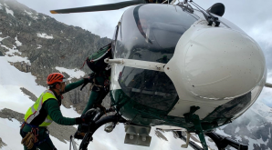 Un joven de Guadalajara, en la UCI tras quedar atrapado en el alud de Cerler que deja un fallecido