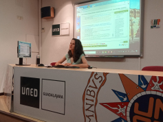 Ana Lozano imparte una conferencia online en la UNED de Guadalajara 