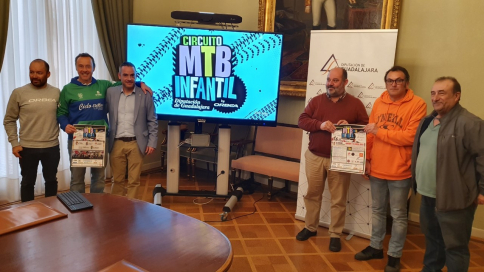 El Circuito MTB Infantil 2023 Diputación de Guadalajara se inicia el 1 de abril