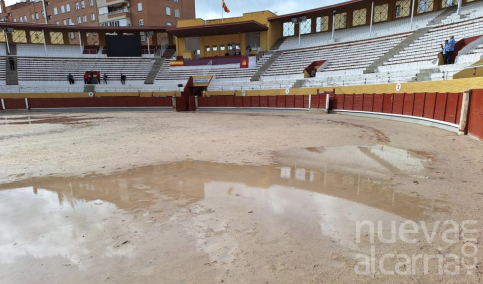 Las fuertes lluvias obligan a suspender la corrida de rejones que cerraba la feria de La Antigua