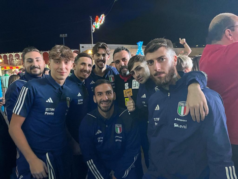 La selección italiana de fútbol sala disfrutó de las fiestas de Azuqueca