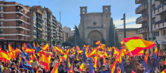 Cerca de 9.000 personas abarrotan la plaza de Santo Domingo de Guadalajara en contra de la amnistía