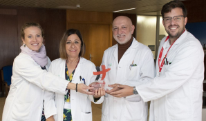 Rodrigo Gutiérrez, director médico del Área Integrada de Guadalajara, recibe el premio ‘Humanizar’