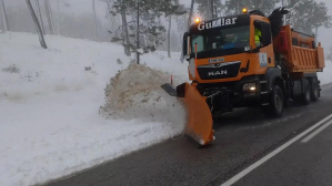 Transportes realizará un simulacro de actuación ante nevadas en la A-2 entre Alcolea del Pinar y Zaragoza