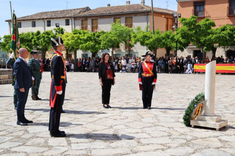 Guardias en activo, retirados, fallecidos y autoridades conformaron en Pastrana el sentimiento de la Benemérita