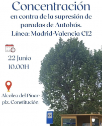 Siguen las movilizaciones contra la supresión de las paradas de los pueblos 