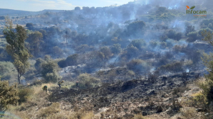 Controlado el incendio de Loranca de Tajuña 