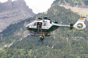 Rescatado un hombre de 65 años en la cumbre del Pico Ocejón