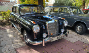 Vehículos clásicos en Cabanillas 