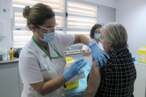 Maratón de vacunación contra la gripe 