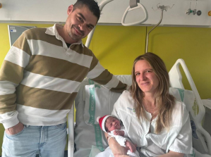 Lucía, de Cabanillas del Campo, se convierte en la primera nacida de 2026 en Guadalajara