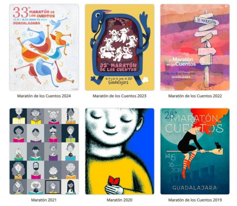 Convocado el concurso de carteles para ilustrar la XXXV edición del Maratón de Cuentos de Guadalajara