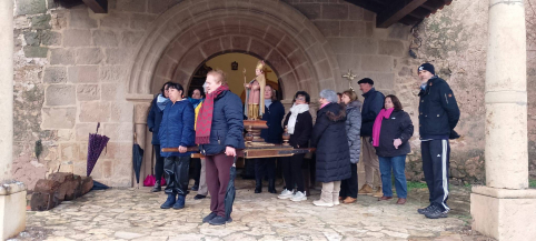 San Blas, en el Ducado, no escapa a la lluvia