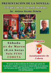 Antonio Nicolás Ochaíta presenta en Cobeta su nueva incursión en el realismo mágico alcarreño