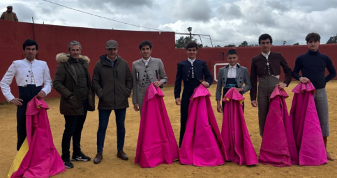 Cantera de figuras: La Escuela Taurina de Guadalajara se curte en la ganadería de Diego Curiel