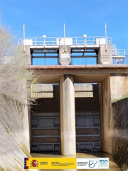 La CHT cierra el canal de Entrepeñas tras salvar 36 hm³ de agua de las borrascas