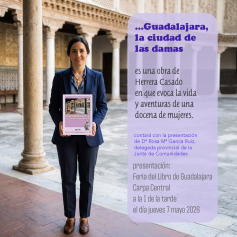 Antonio Herrera Casado presenta su nueva obra sobre las damas de Guadalajara