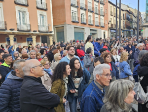 Cerca de 400 personas protestan en Guadalajara contra la ampliación de la zona azul