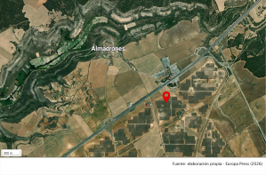 Dos trabajadores heridos tras la explosión de un cuadro eléctrico en Almadrones