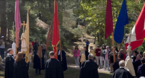 La Romería de las Siete Banderas en el Montesino reúne a centenares de fieles en Molina