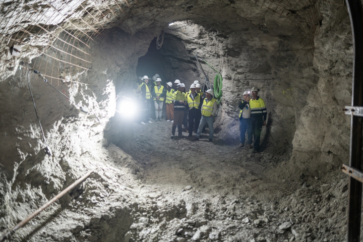 La mina Santa Catalina de Hiendelaencina suma 58 metros excavados de su galería subterránea
