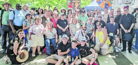 Más de 2.000 guadalajareños, boquiabiertos en Madrid con la visita del Papa