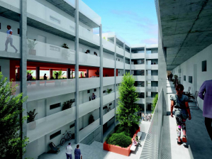Casa 47 adjudica la redacción del proyecto de edificación de 154 viviendas asequibles en Guadalajara